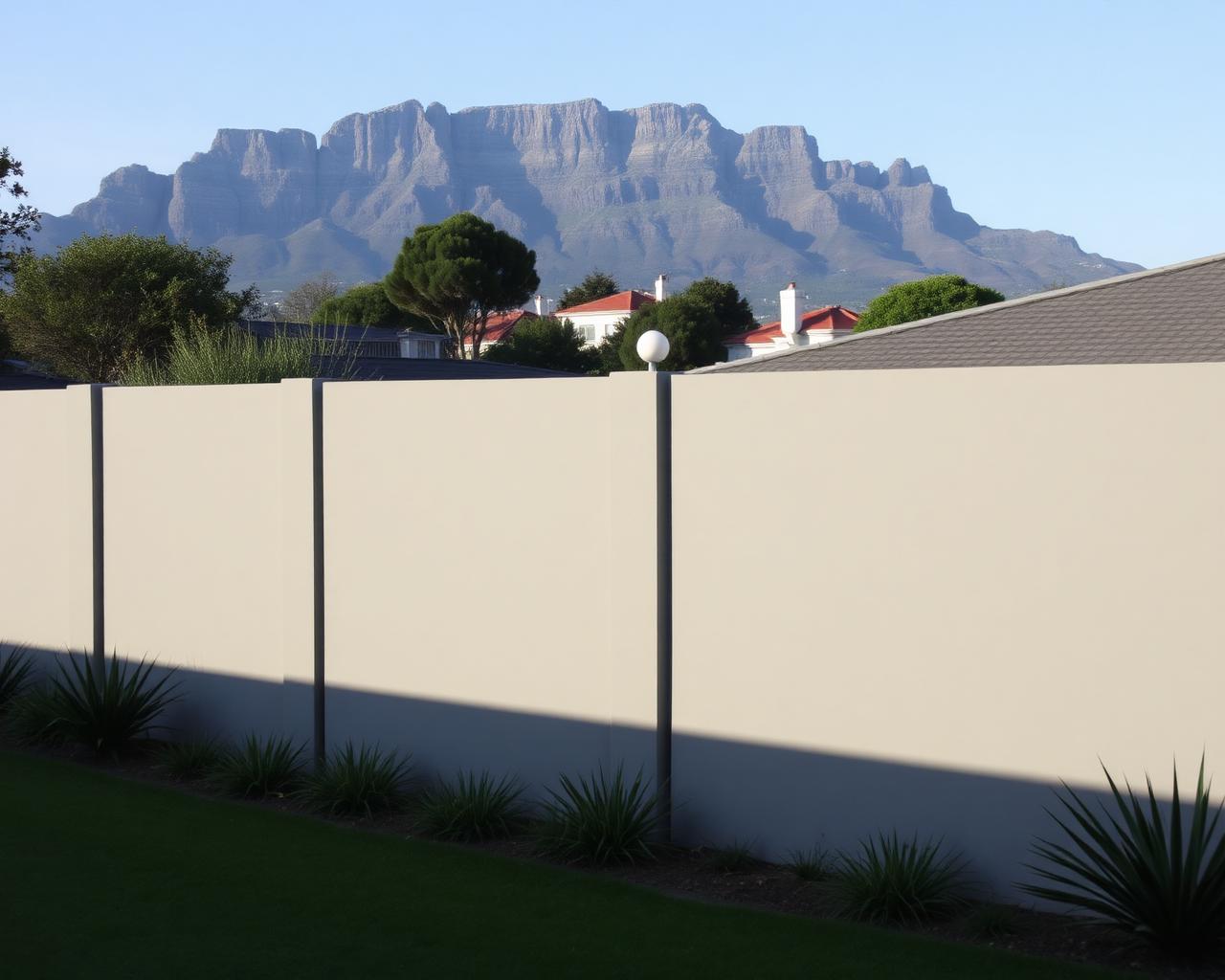 Boundary wall installation — Vibracrete Installations
